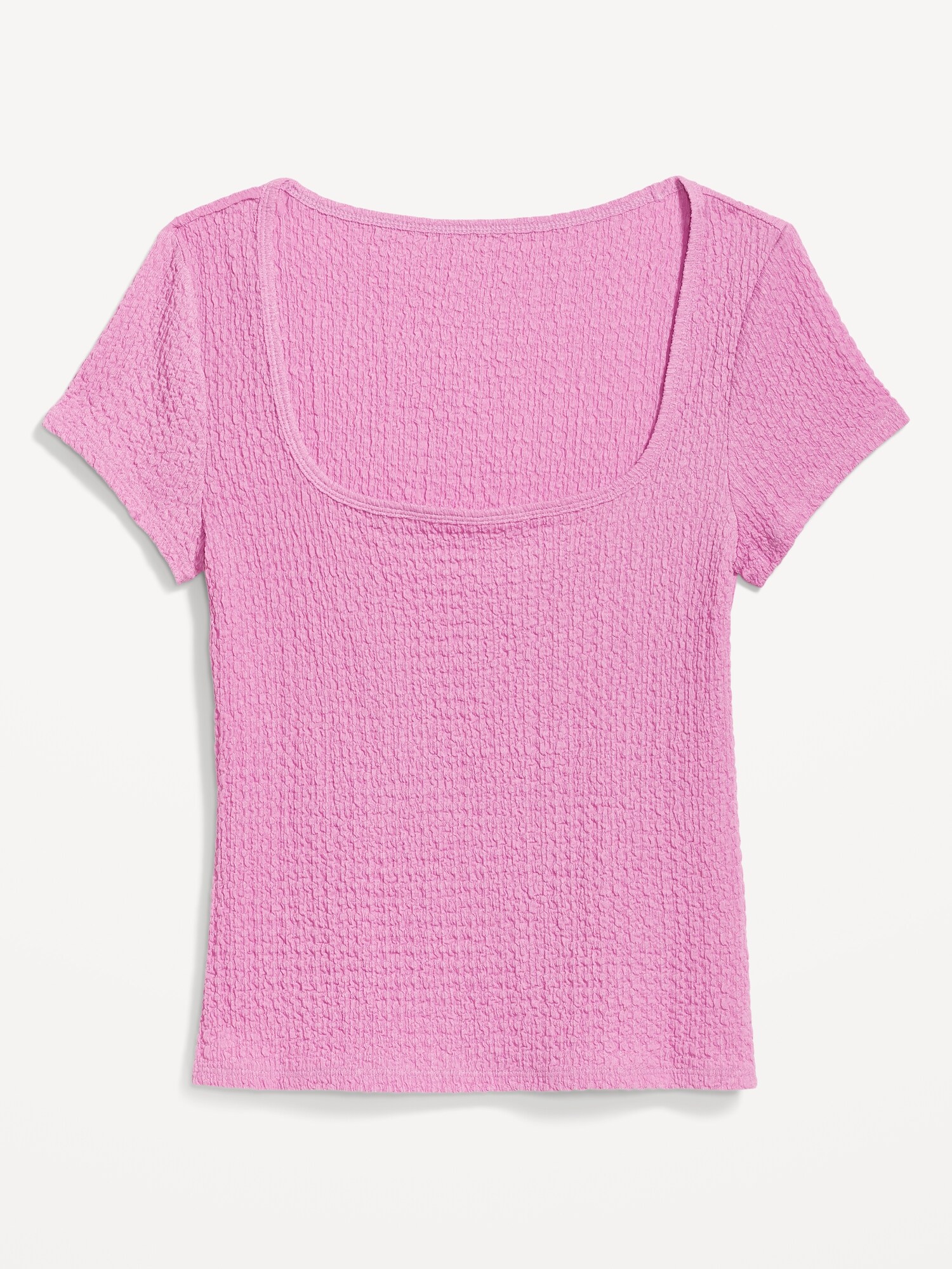 Fitted Square Neck T Shirt Old Navy