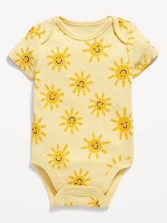 Unisex Printed Bodysuit for Baby