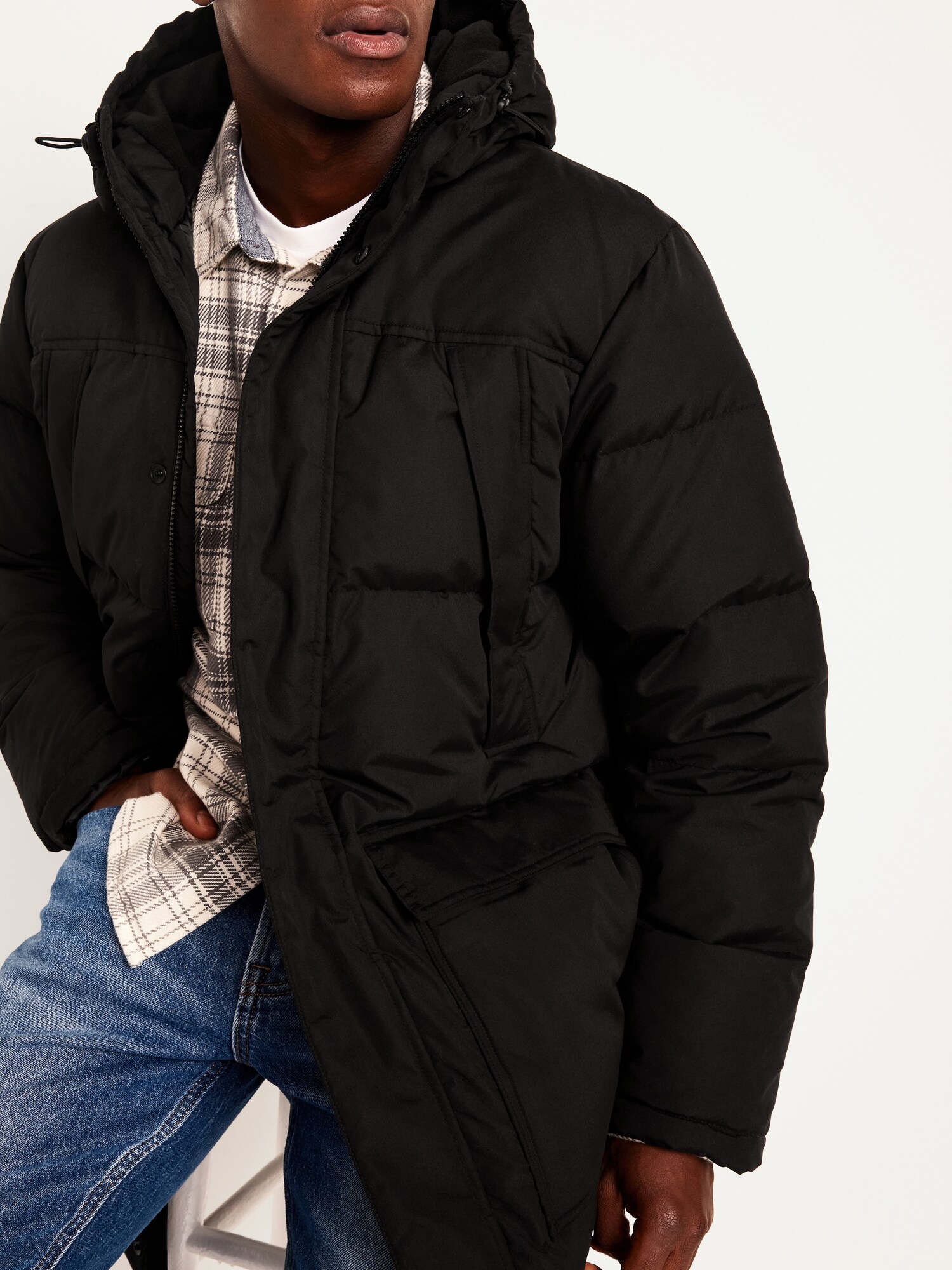 Mens down filled puffer jacket new arrivals