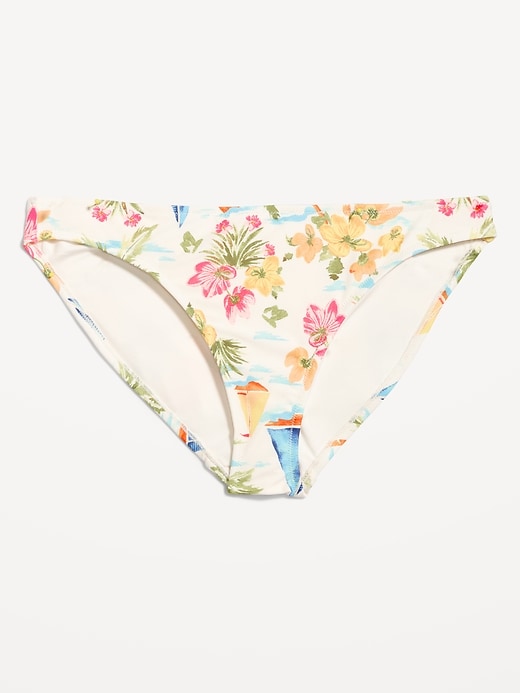 L'image numéro 4 présente Culotte de bikini classique à taille basse pour Femme