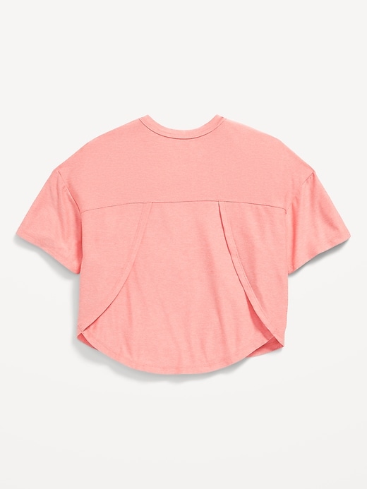 L'image numéro 4 présente T-shirt Go-Dry Cool Doux nuage 94 court pour Fille