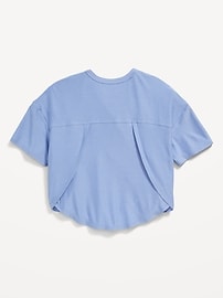 View large product image 4 of 4. CloudMotion Cropped T-Shirt for Girls