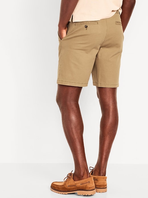 Image number 4 showing, Slim Built-In Flex Rotation Chino Shorts -- 8-inch inseam