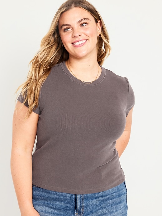 Image number 7 showing, Snug Crop T-Shirt