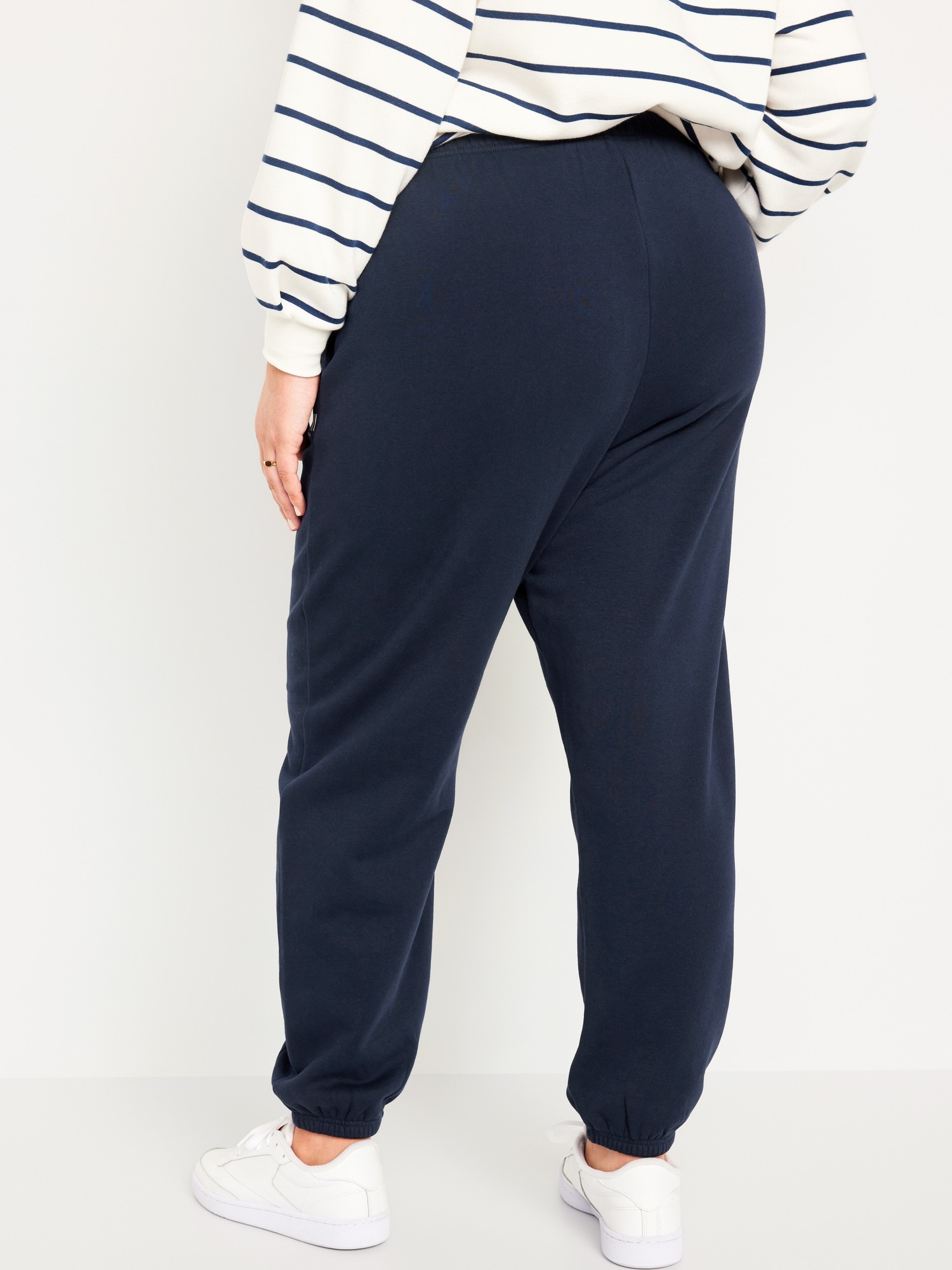 Old Navy Extra High-Waisted Logo-Graphic Ankle Jogger Sweatpants