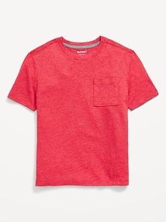 Softest Short-Sleeve Pocket T-Shirt for Boys