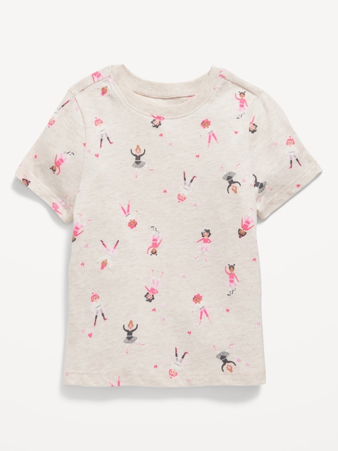Short-Sleeve Printed T-Shirt for Toddler Girls