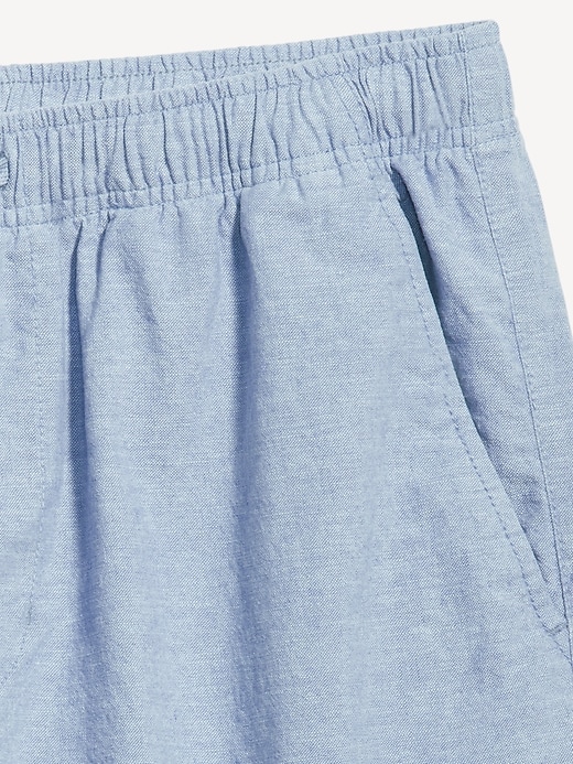 Image number 3 showing, Linen-Blend Jogger Shorts -- 7-inch inseam