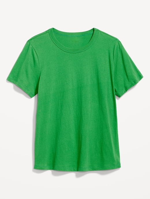 L'image numéro 4 présente T-shirt passe-partout ras du cou pour Femme