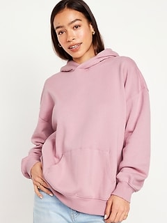 Oversized Fleece Hoodie for Women