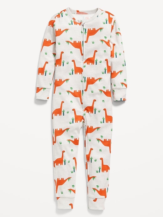 Voir une image plus grande du produit 1 de 1. Pyjama une-pièce ajusté à motif unisexe pour Tout-petit et Bébé