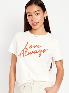 EveryWear Graphic Slub-Knit T-Shirt