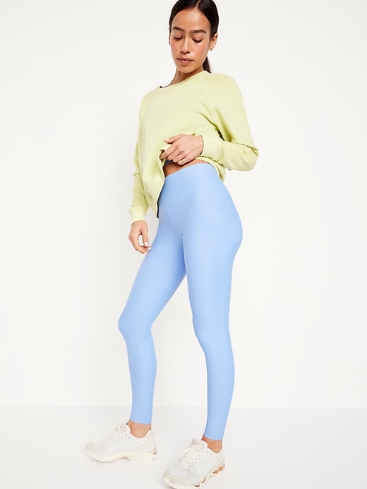 Image number 3 showing, High-Waisted PowerSoft Full-Length Leggings