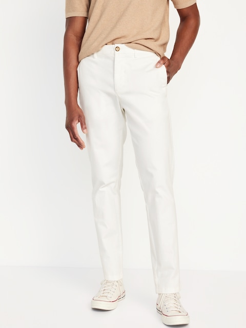 Slim Rotation Chino Pants - Magnolia White