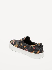 View large product image 4 of 4. Canvas Slip-On Sneakers for Boys