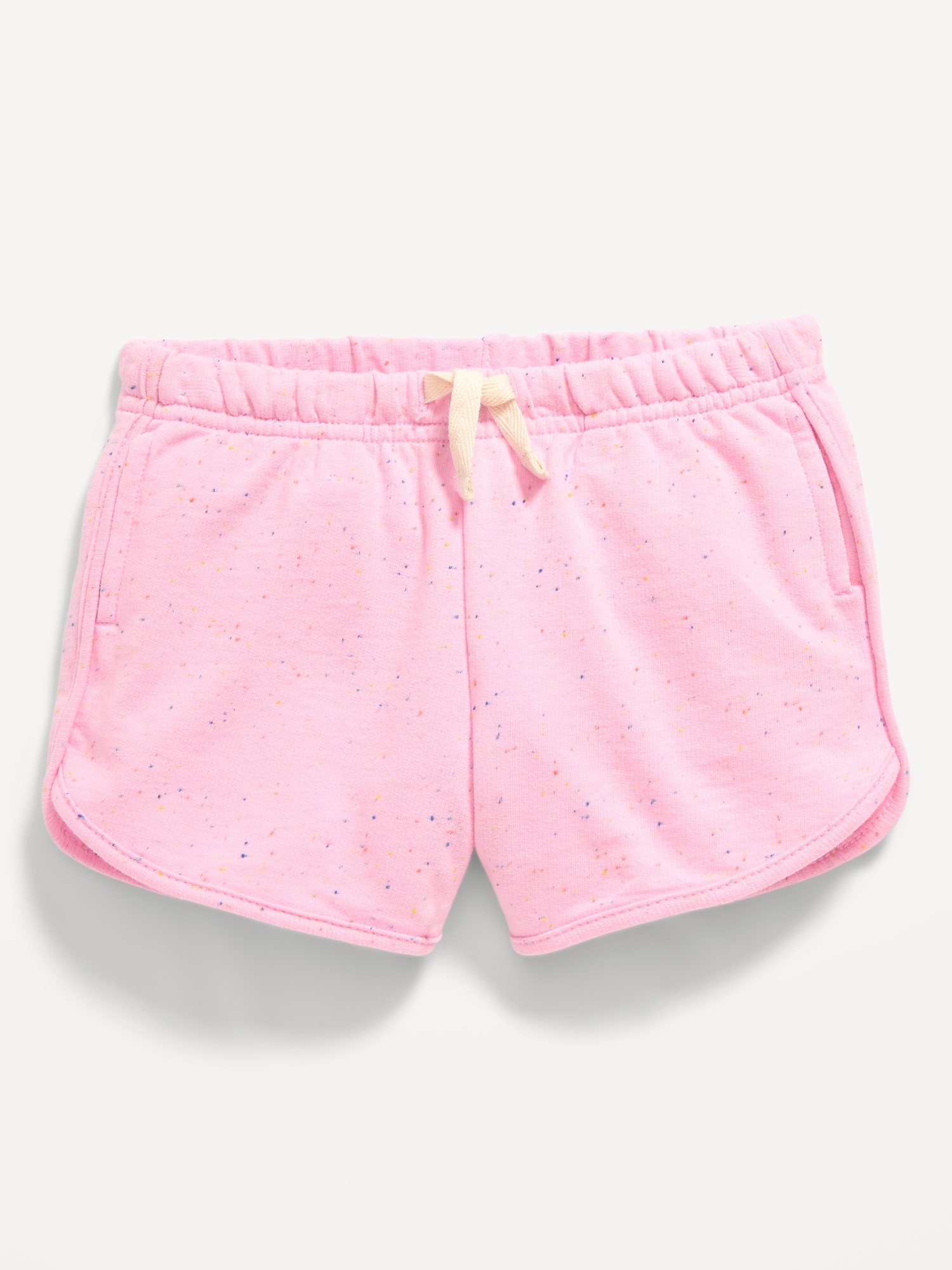 French Terry Dolphin-Hem Shorts for Toddler Girls