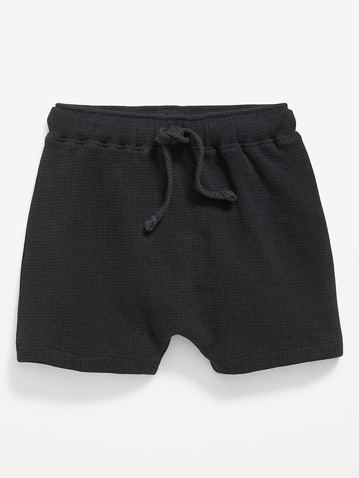 View large product image 1 of 1. Thermal-Knit Pull-On Shorts for Baby