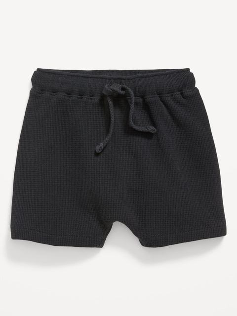 Thermal-Knit Pull-On Shorts for Baby