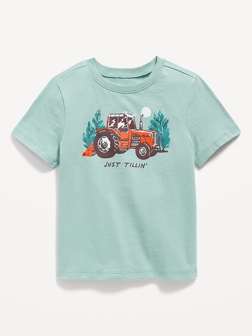 Image number 1 showing, Unisex Short-Sleeve Graphic T-Shirt for Toddler