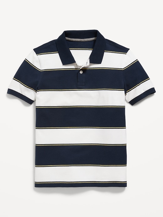 View large product image 2 of 3. Printed Pique Polo Shirt for Boys