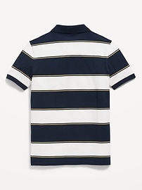 View large product image 3 of 3. Printed Pique Polo Shirt for Boys