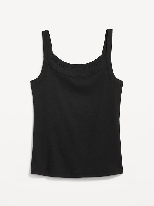 Image number 4 showing, Fitted Rib-Knit Tank Top