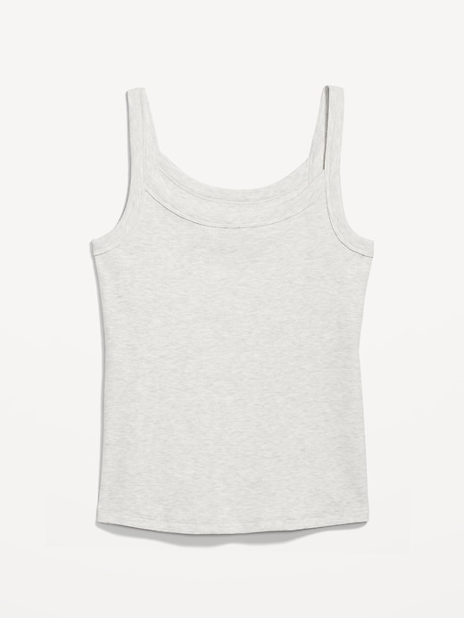 Image number 4 showing, Fitted Rib-Knit Tank Top