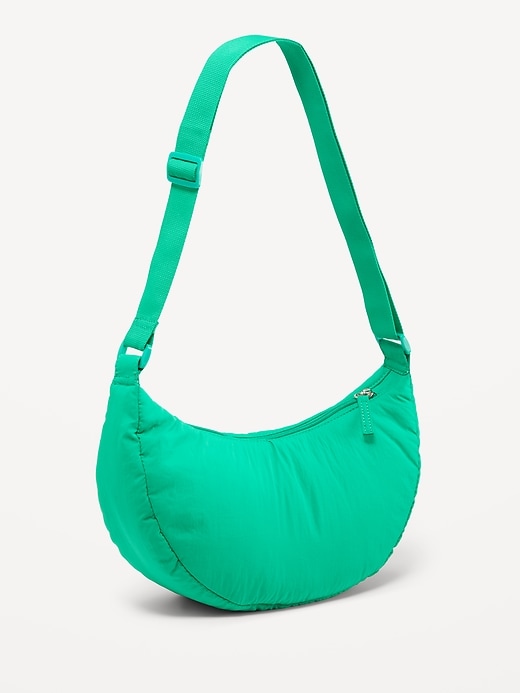 Voir une image plus grande du produit 1 de 1. Sac à bandoulière en forme de croissant pour Femme