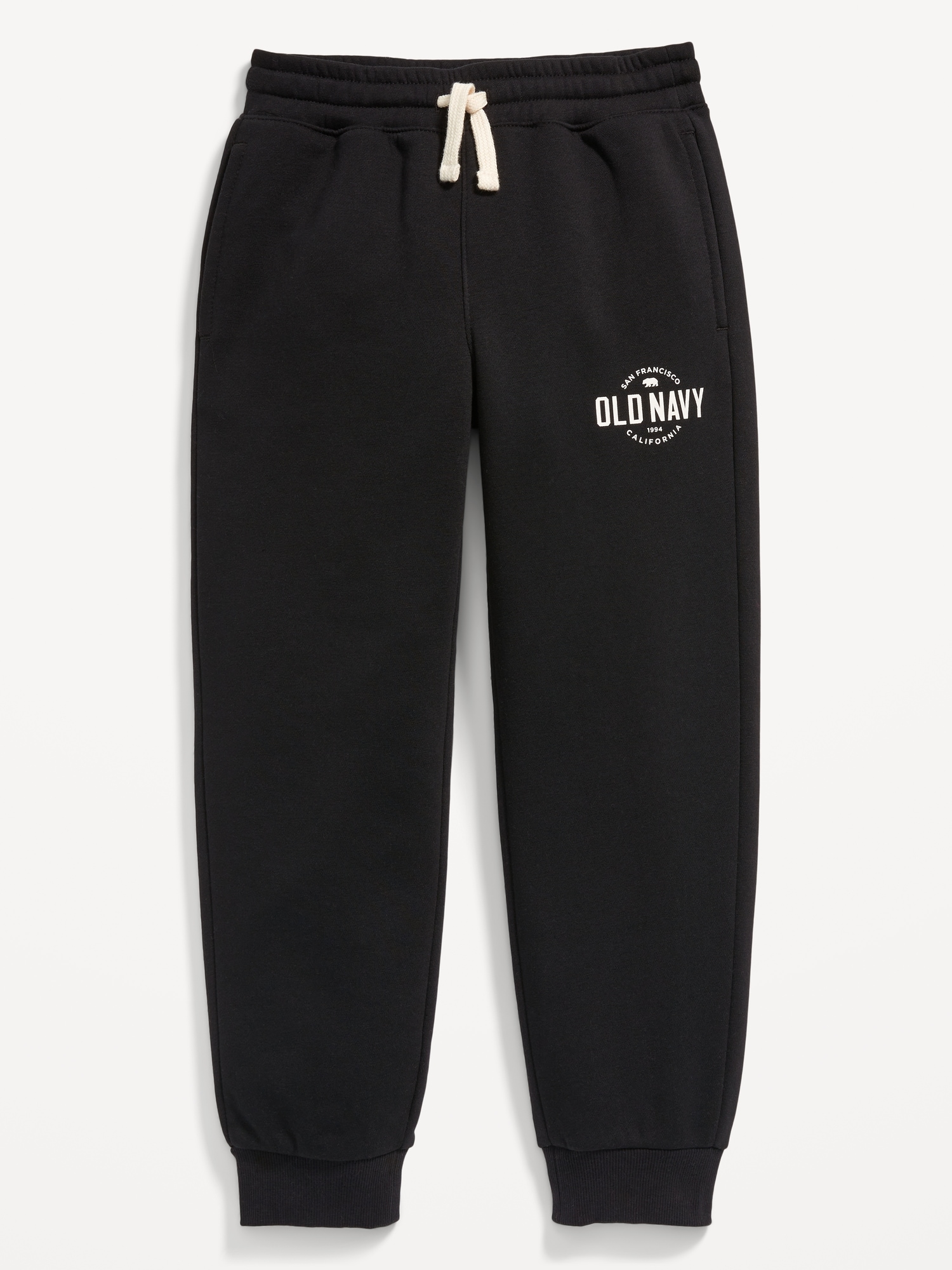 Gender-Neutral Logo-Graphic Jogger Sweatpants for Kids