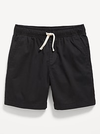 View large product image 4 of 4. Above Knee Twill Pull-On Shorts for Boys