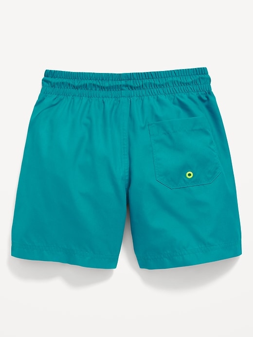 View large product image 2 of 2. Solid Swim Trunks for Boys