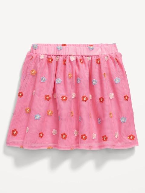 JUPE TUTU EN TULLE À BRODERIES POUR TOUTE-PETITE FILLE