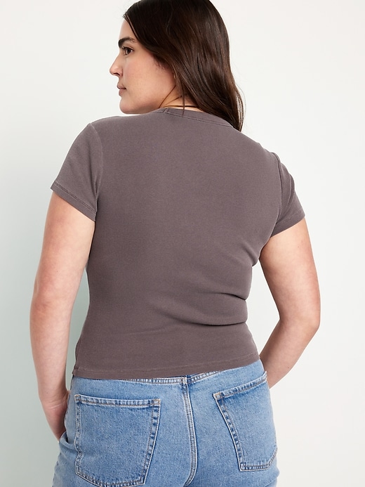 Image number 6 showing, Snug Crop T-Shirt