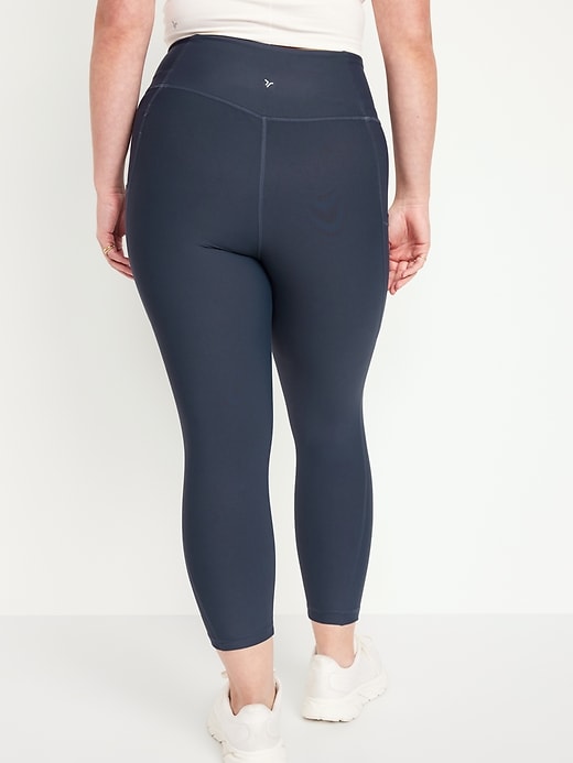 Image number 6 showing, High-Waisted PowerSoft Crop Leggings