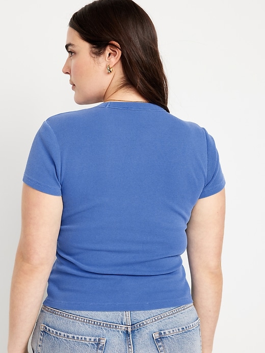 Image number 6 showing, Snug Crop T-Shirt