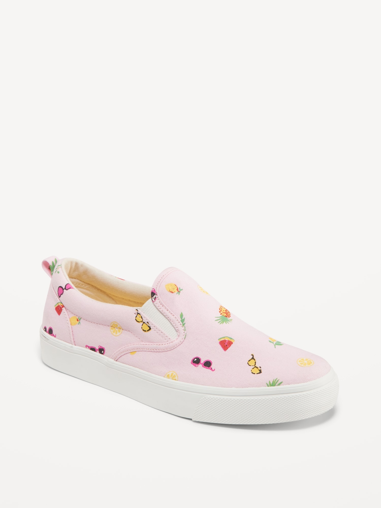 Pink on sale slip ons