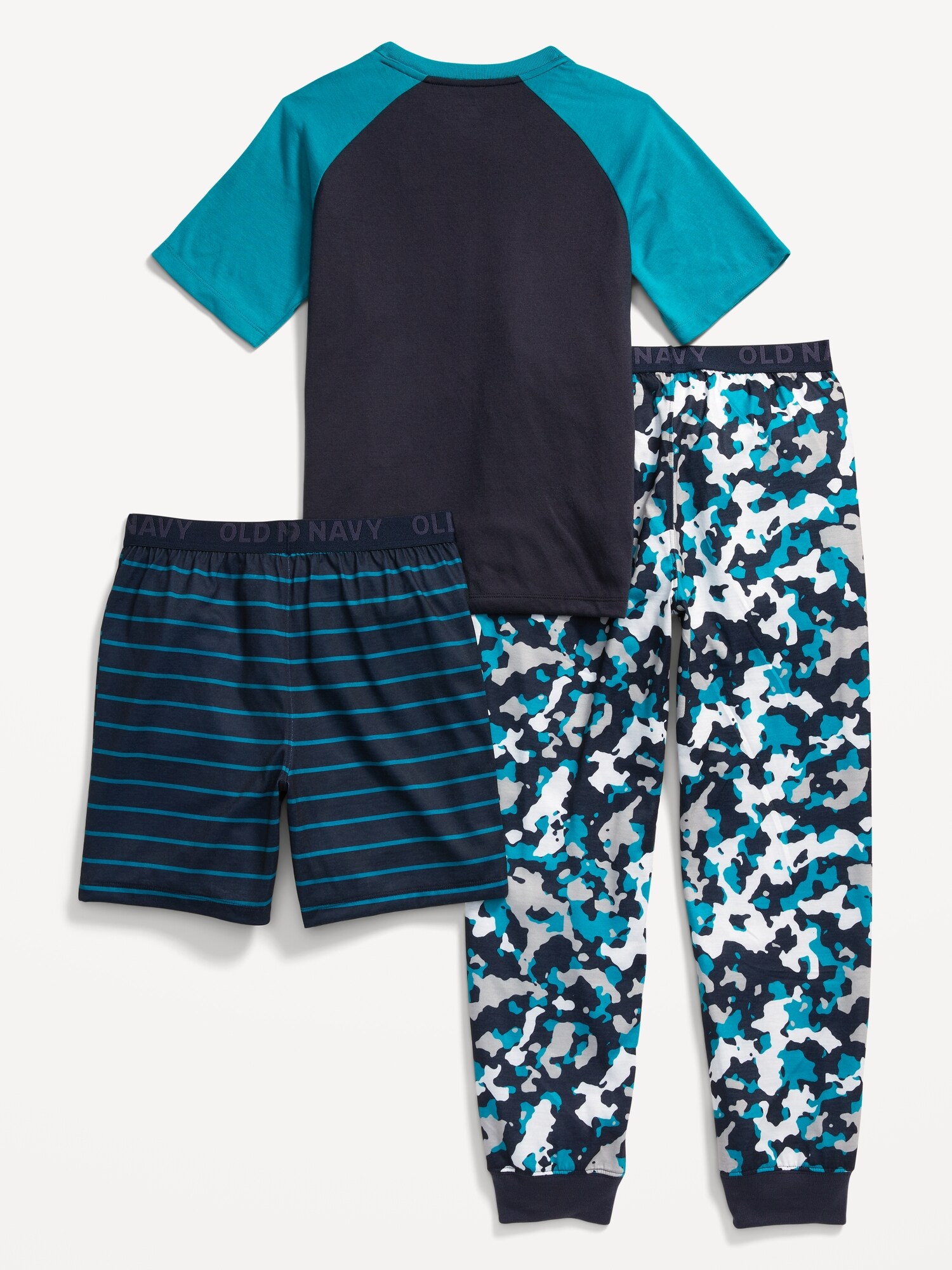 3 Piece Printed Pajama Jogger Pants Set for Boys Old Navy