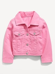 linqin Red Pink Floral Small Boy Fleece Jacket Toddler Girls Coat