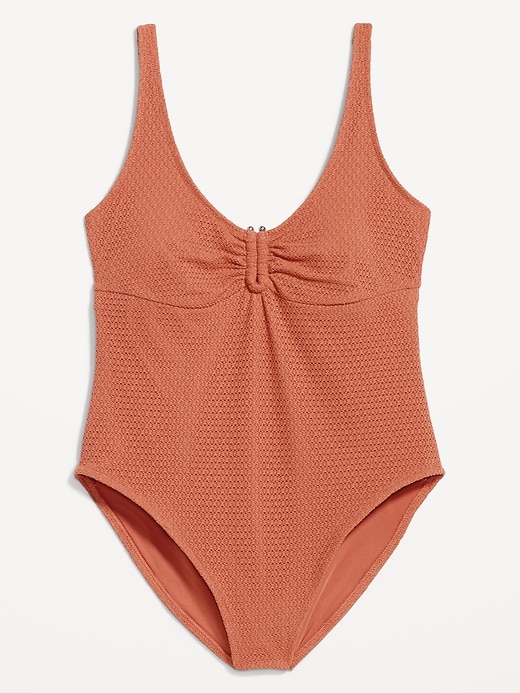 Image number 4 showing, Crochet One-Piece Swimsuit