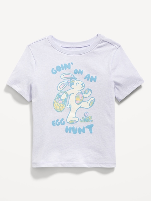 Unisex Short-Sleeve Graphic T-Shirt for Toddler