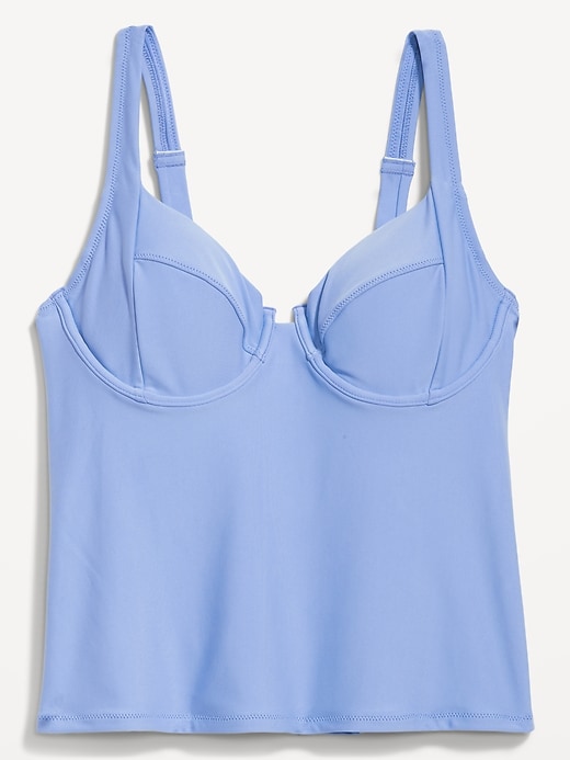 Image number 4 showing, Underwire Tankini Swim Top