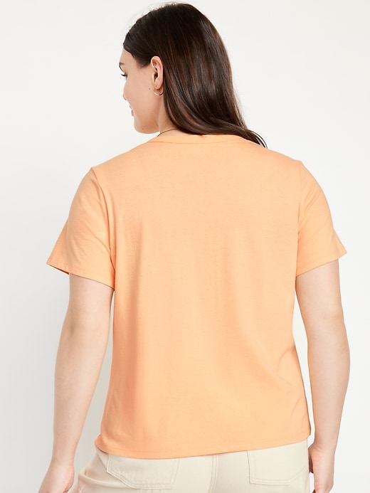 L'image numéro 6 présente T-shirt passe-partout à logo pour Femme