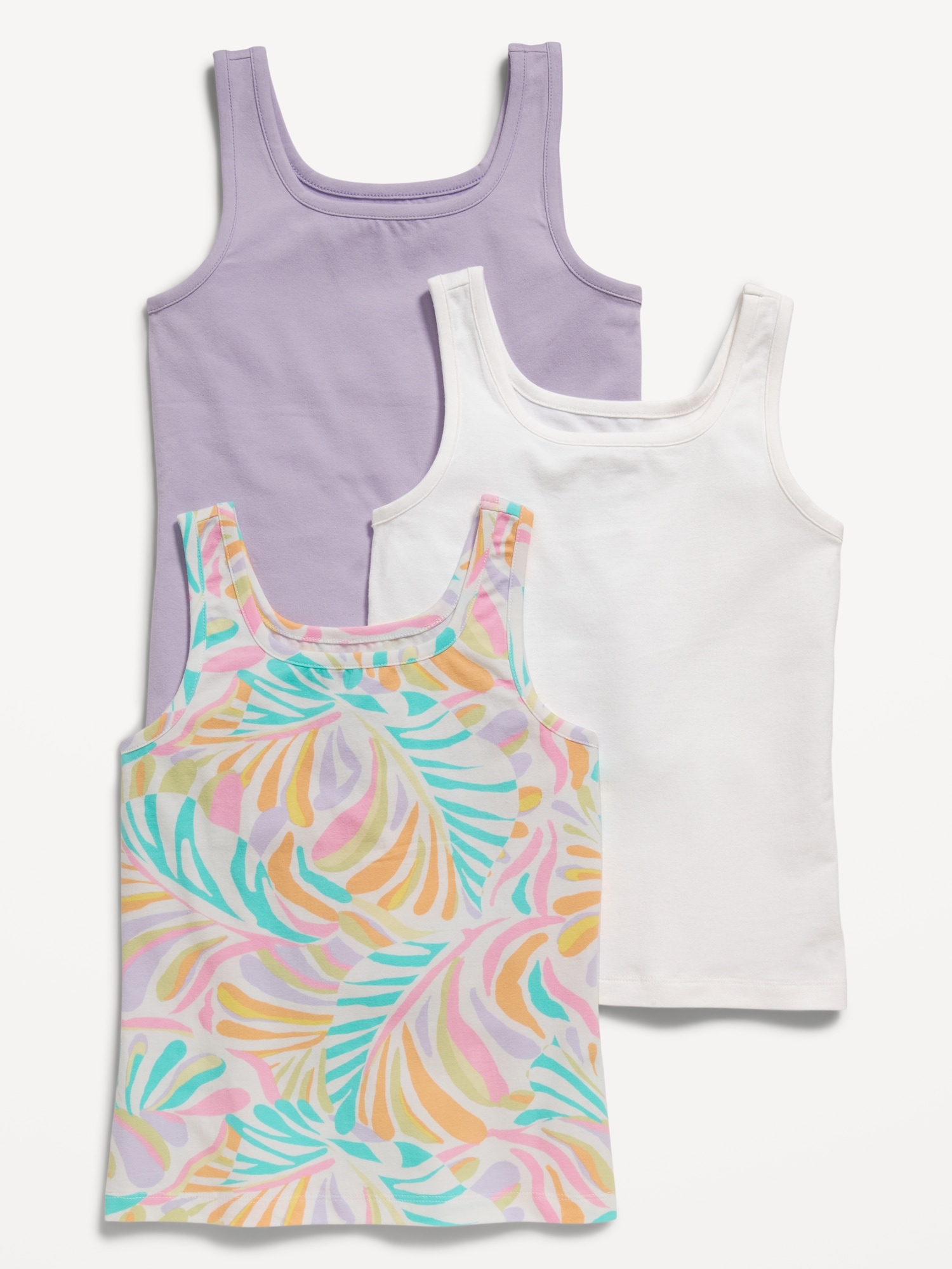 Women And Girls Square Neckline Tank Top