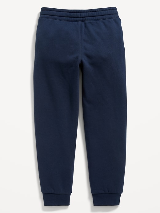 Voir une image plus grande du produit 2 de 2. Pantalon de jogging en coton ouaté unisexe à logo pour Enfant