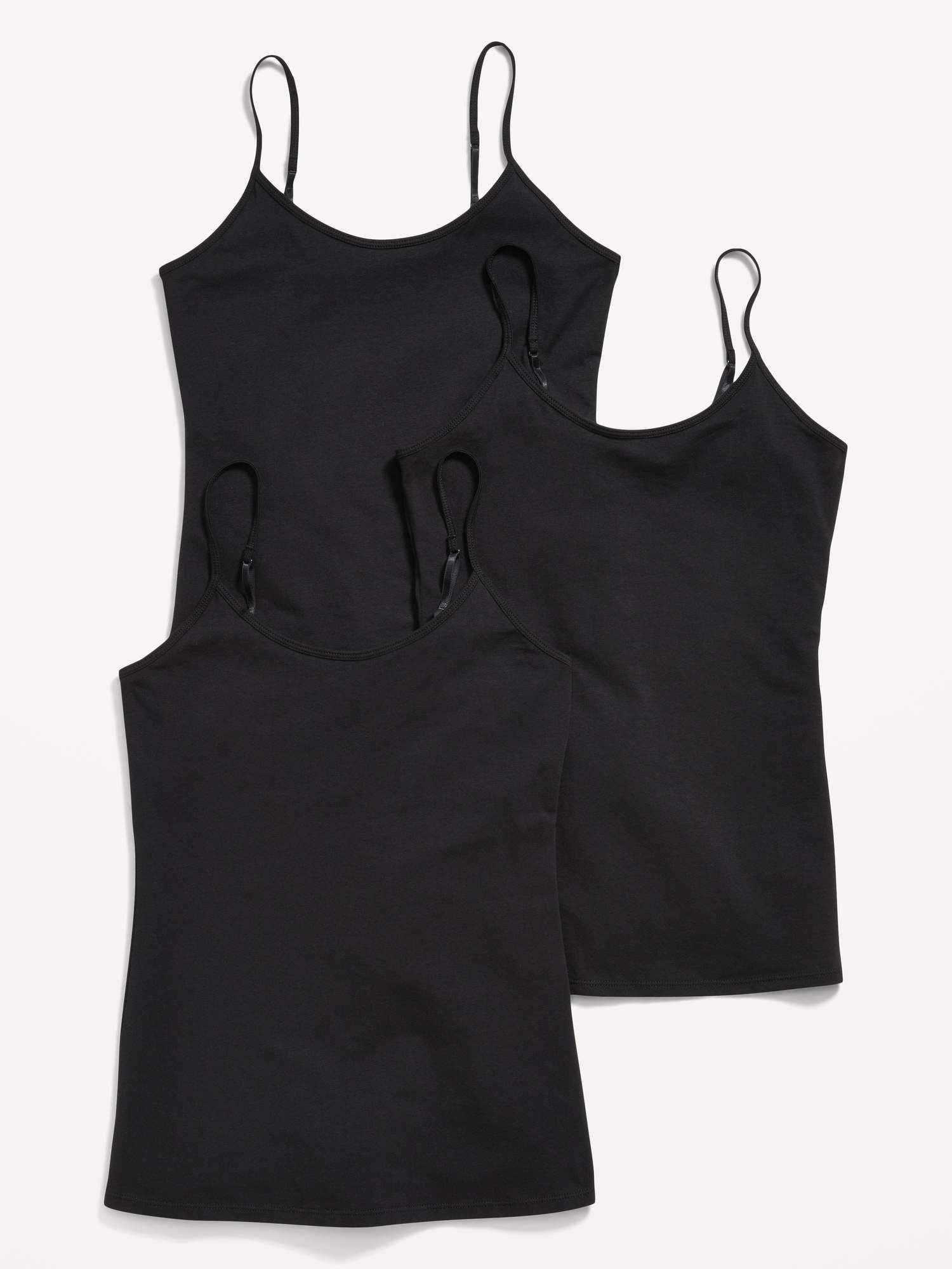 First-Layer Cami Top 3-Pack for Women
