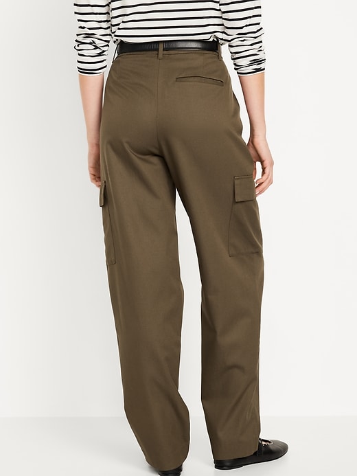 Image number 2 showing, Extra High-Waisted Taylor Cargo Pants