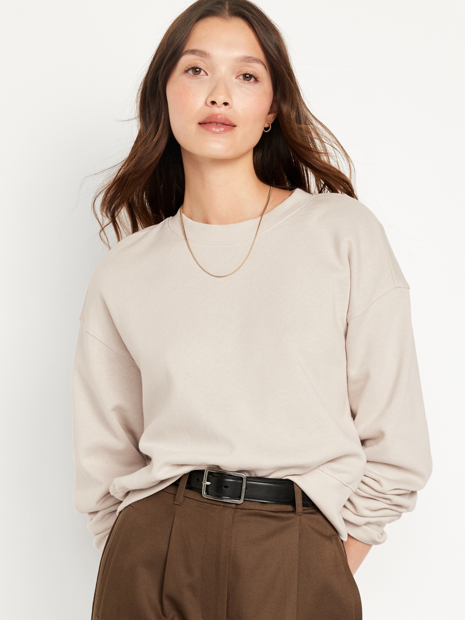 Pull epaule tombante online femme