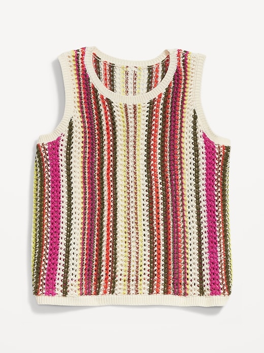 Open-Stitch Vest | Old Navy