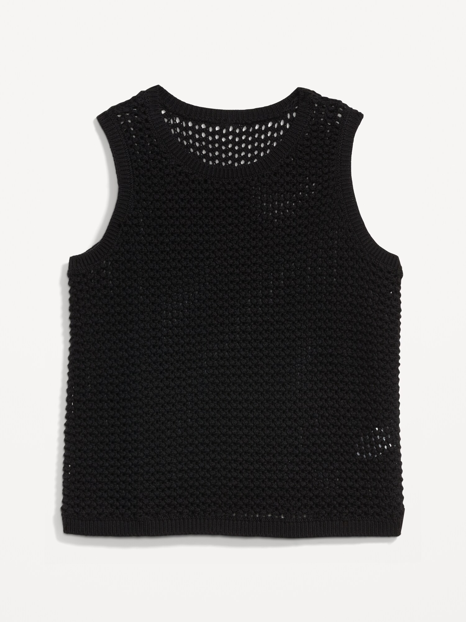 Open-Stitch Vest