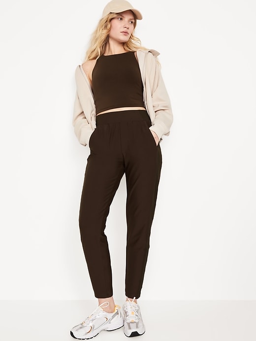 Image number 3 showing, High-Waisted PowerSoft Combination Taper Pants